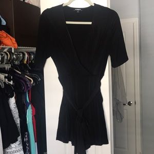 Black express romper